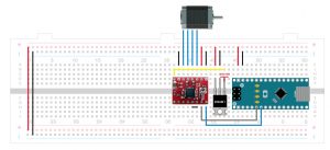 stepper arduino rotation